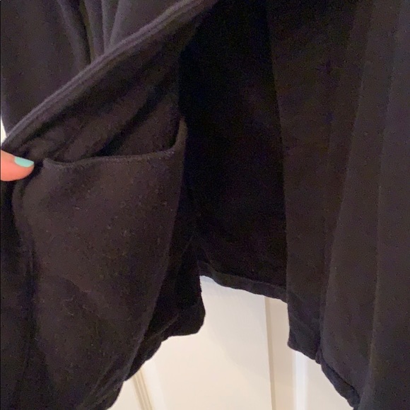 Beyond Yoga shawl collar drape front jacket - Picture 6 of 7